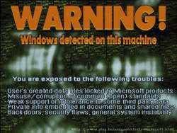 Windows Warning