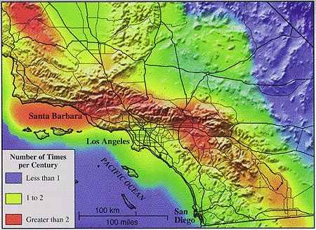 Southern California Earthquake Risk Map