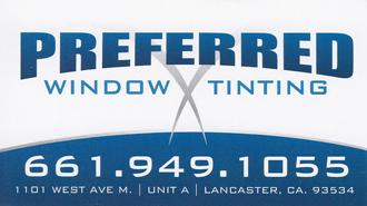 Preferred Window Tinting